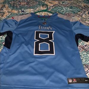 Marcus Mariota #8 Tennessee Titans Rush Jersey